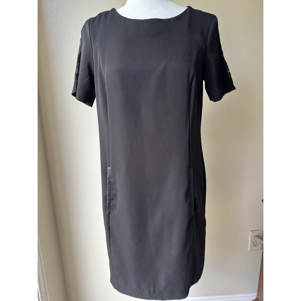Maxi Dress Whimsigoth Dark Fairy Witchy Vamp Black H&M Size 6 With Pockets